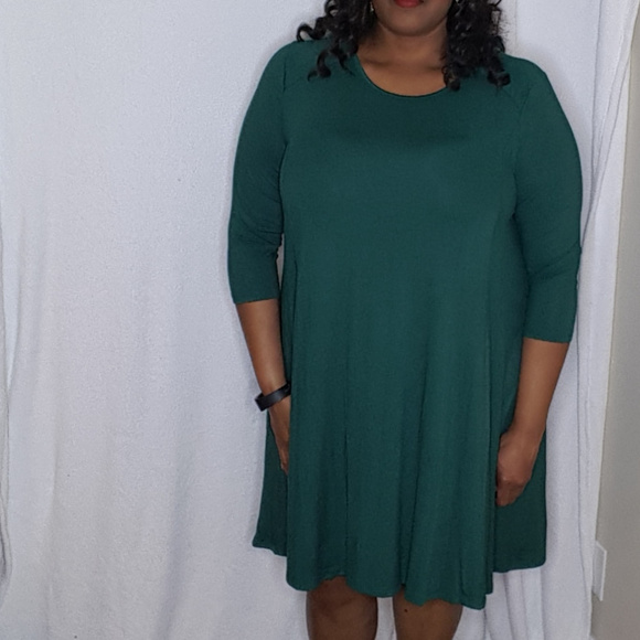 SHEIN Dresses & Skirts - Green Flowy Comfy Dress - NWOT